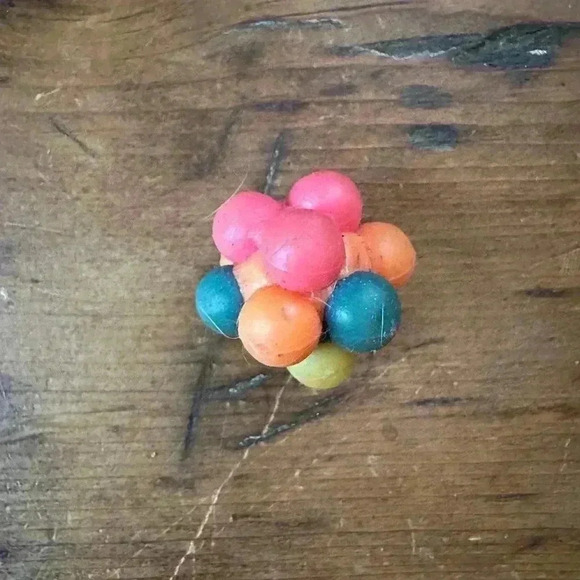 DNA Style Rubbery Cat Toy Ball NWOT - Picture 1 of 9
